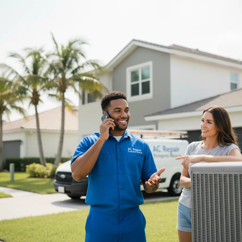 AC Repair Pompano Beach customer support in Hines